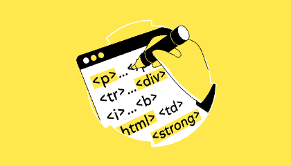 Imagem de Tags HTML